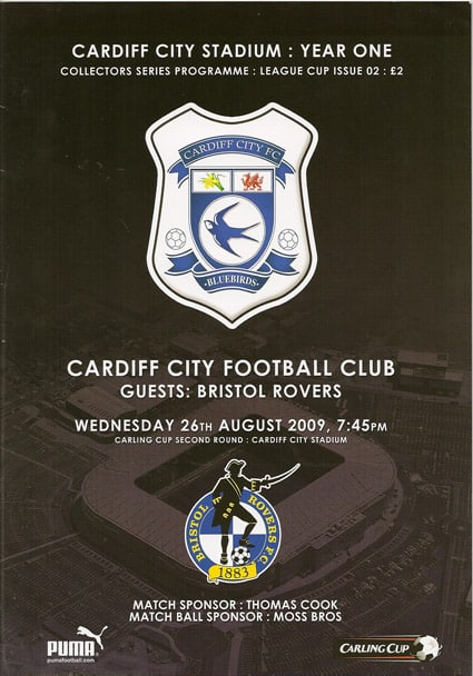 Cardiff City FC v Bristol Rovers FC